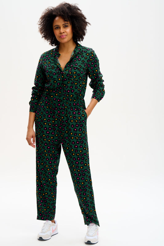 Rimona Boilersuit - Flower Print