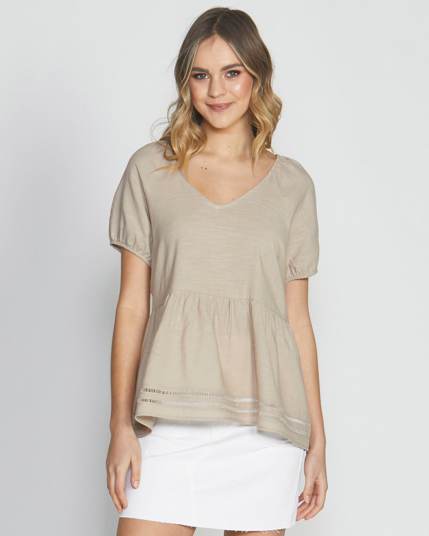 Sasha Top - Stone