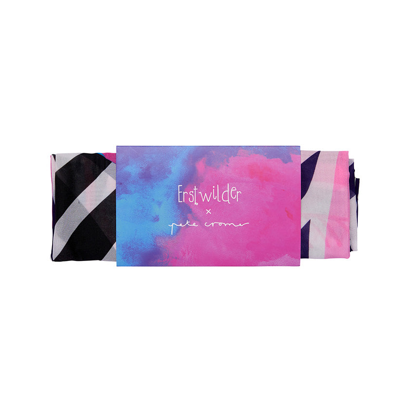 The Zealous Zebra Square Scarf