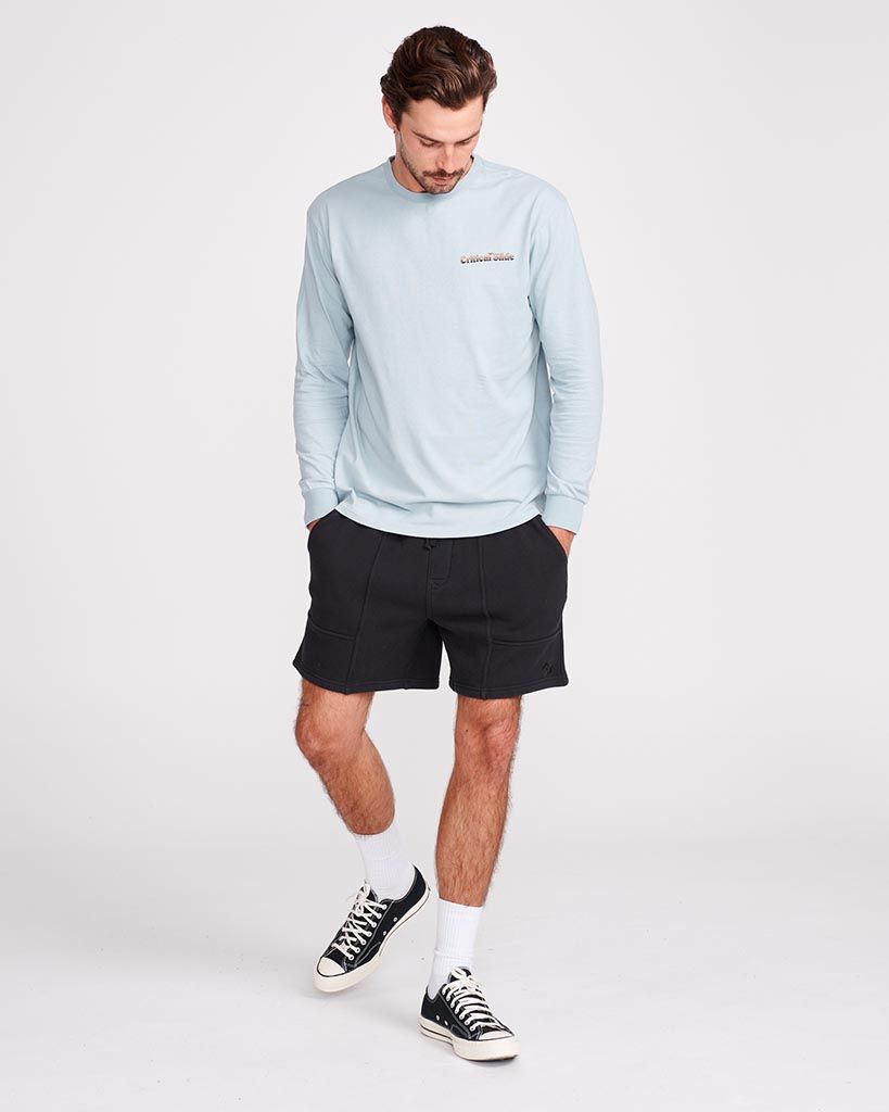 Seaside LS Tee - Mist