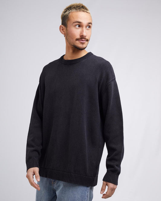 Acid Knit - Washed Black