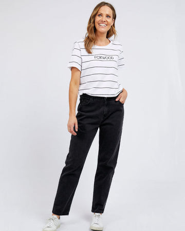Barkly Straight Leg Jeans - Black