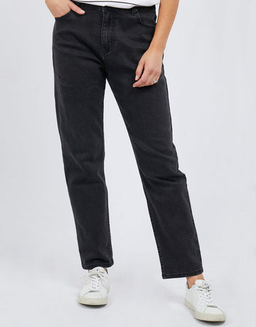 Barkly Straight Leg Jeans - Black