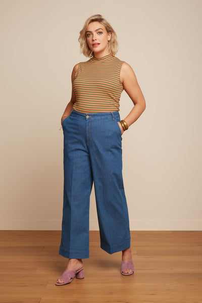 Lisa Culotte - Denim Chambray