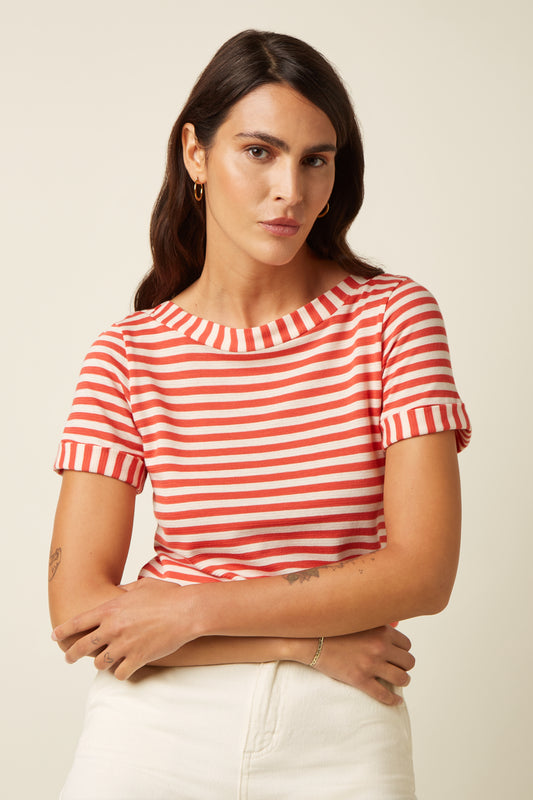 Boatneck Top Chopito - Summer Fig