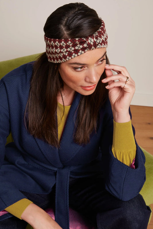 Argyle Headband