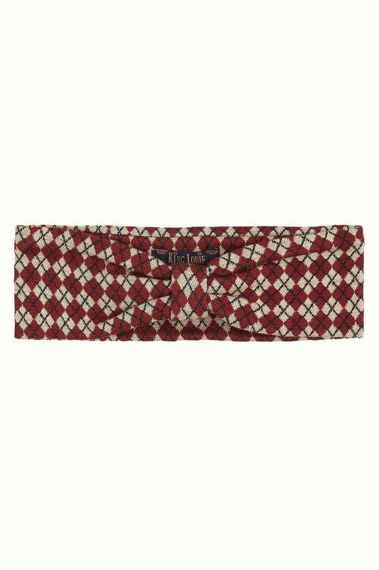 Argyle Headband