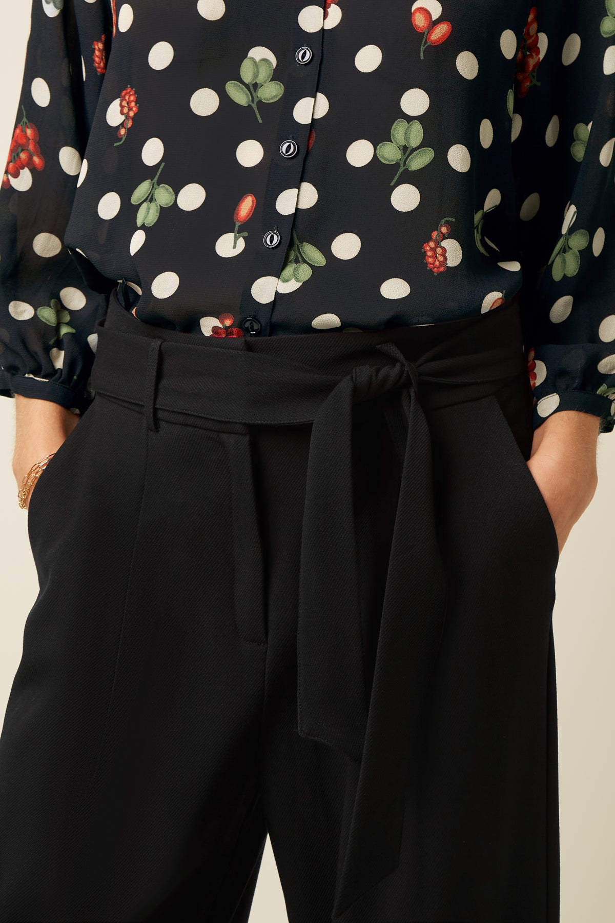 Ava Pants Tuillerie - Black