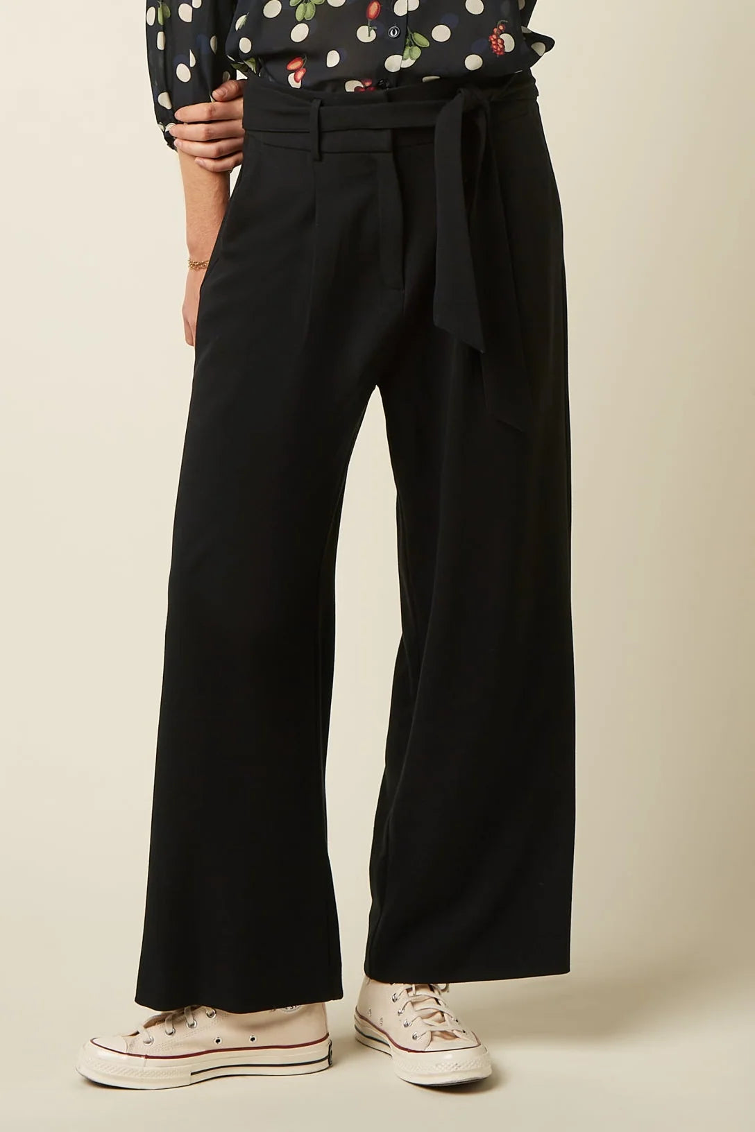 Ava Pants Tuillerie - Black
