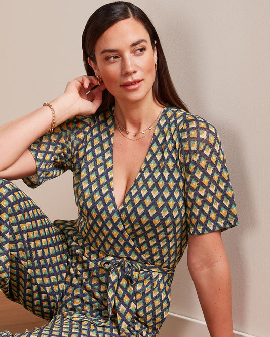 Zita Jumpsuit - Pebbles