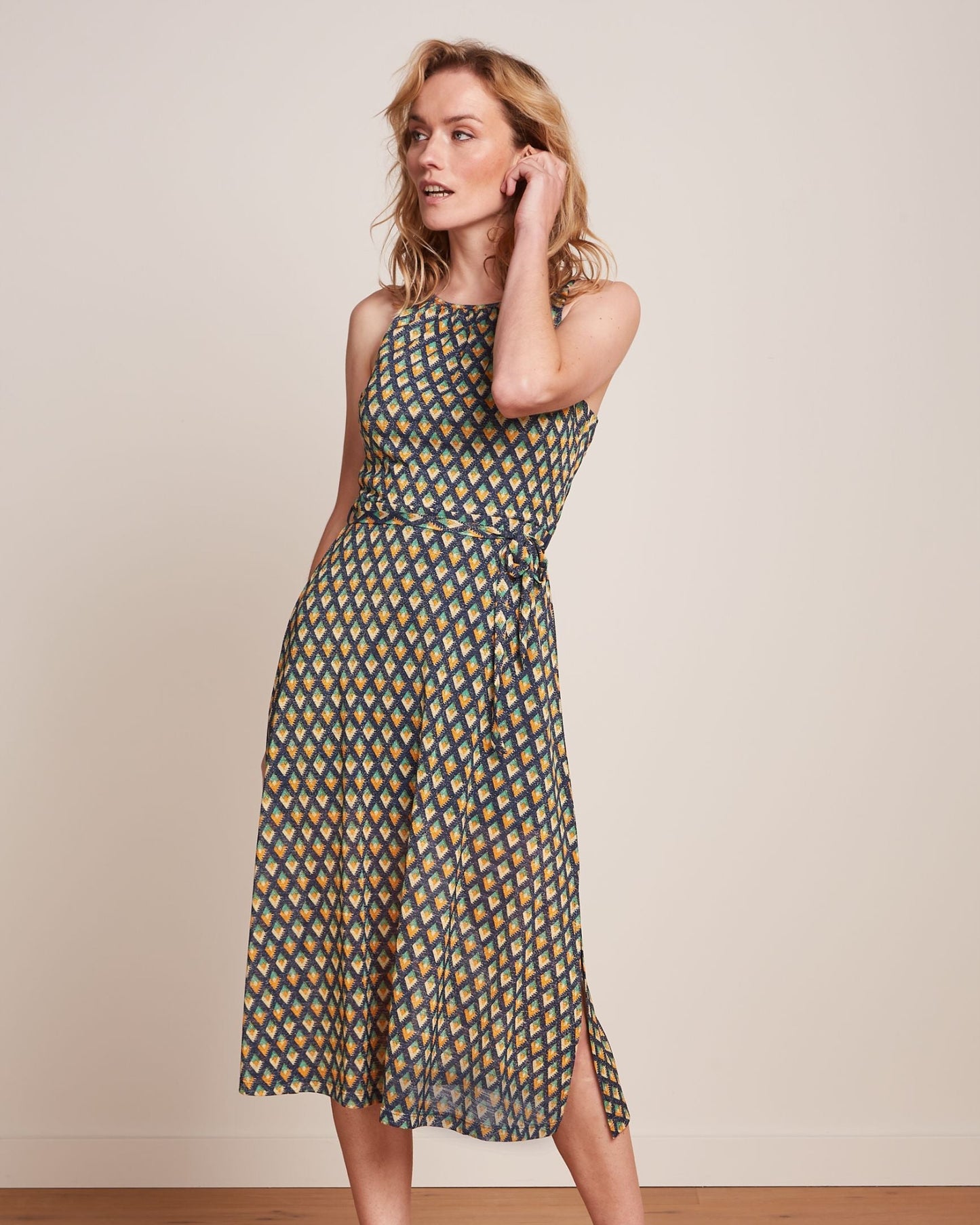 Hazel Dress - Pebbles