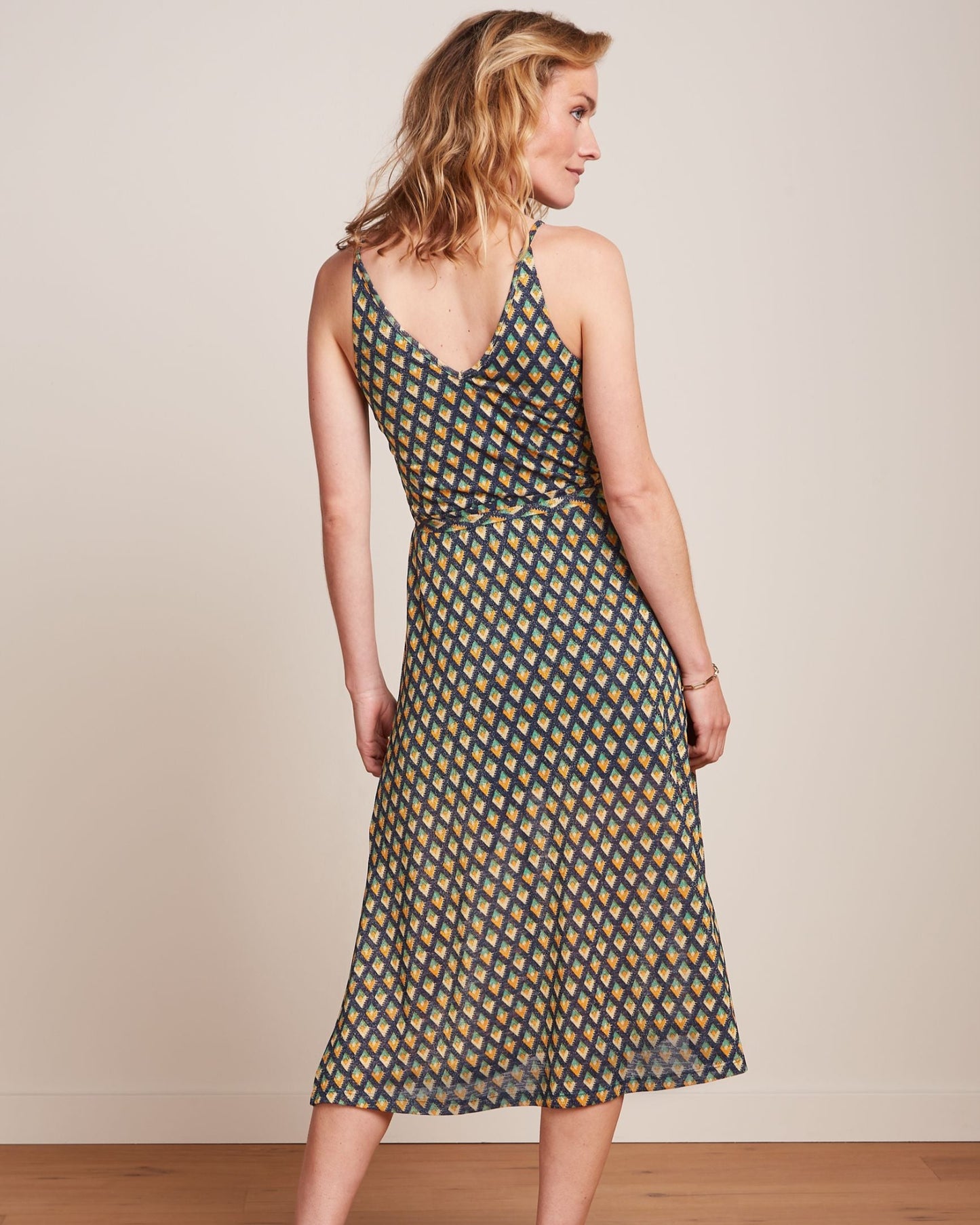Hazel Dress - Pebbles