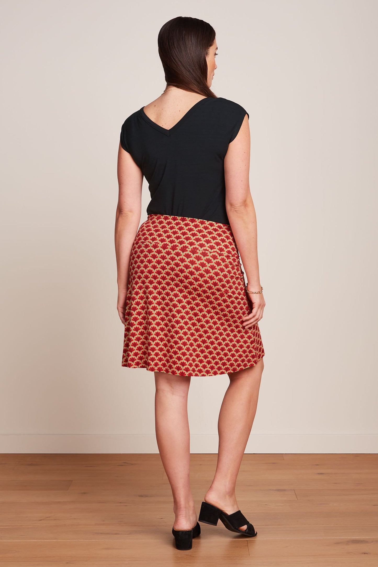 Border Skirt - Touche True Red