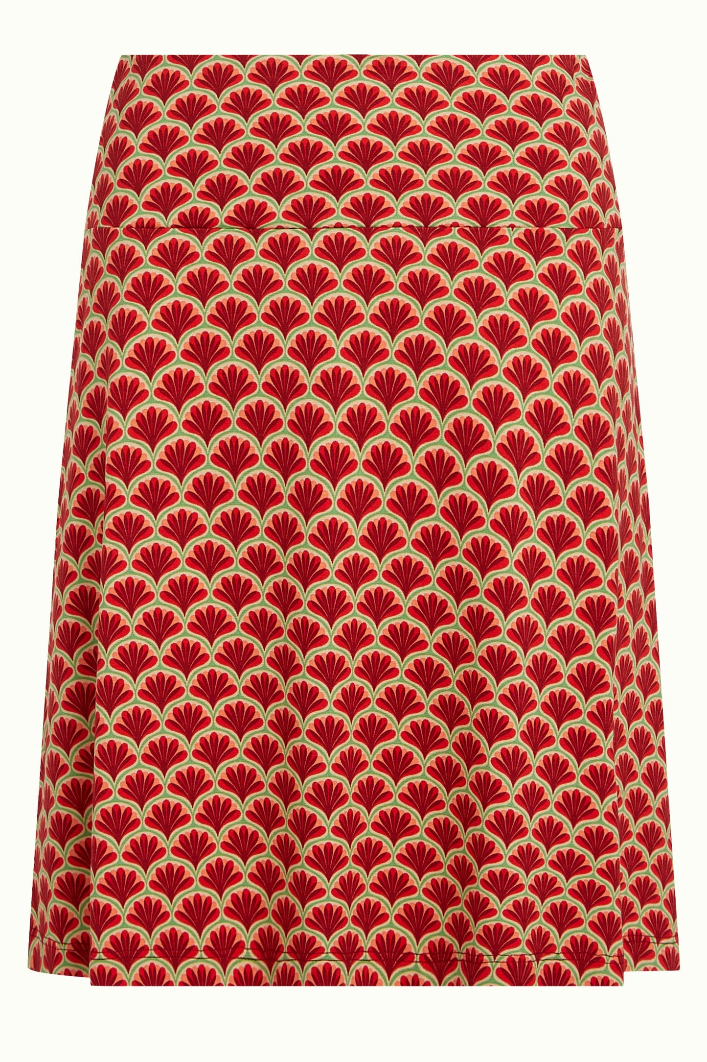Border Skirt - Touche True Red