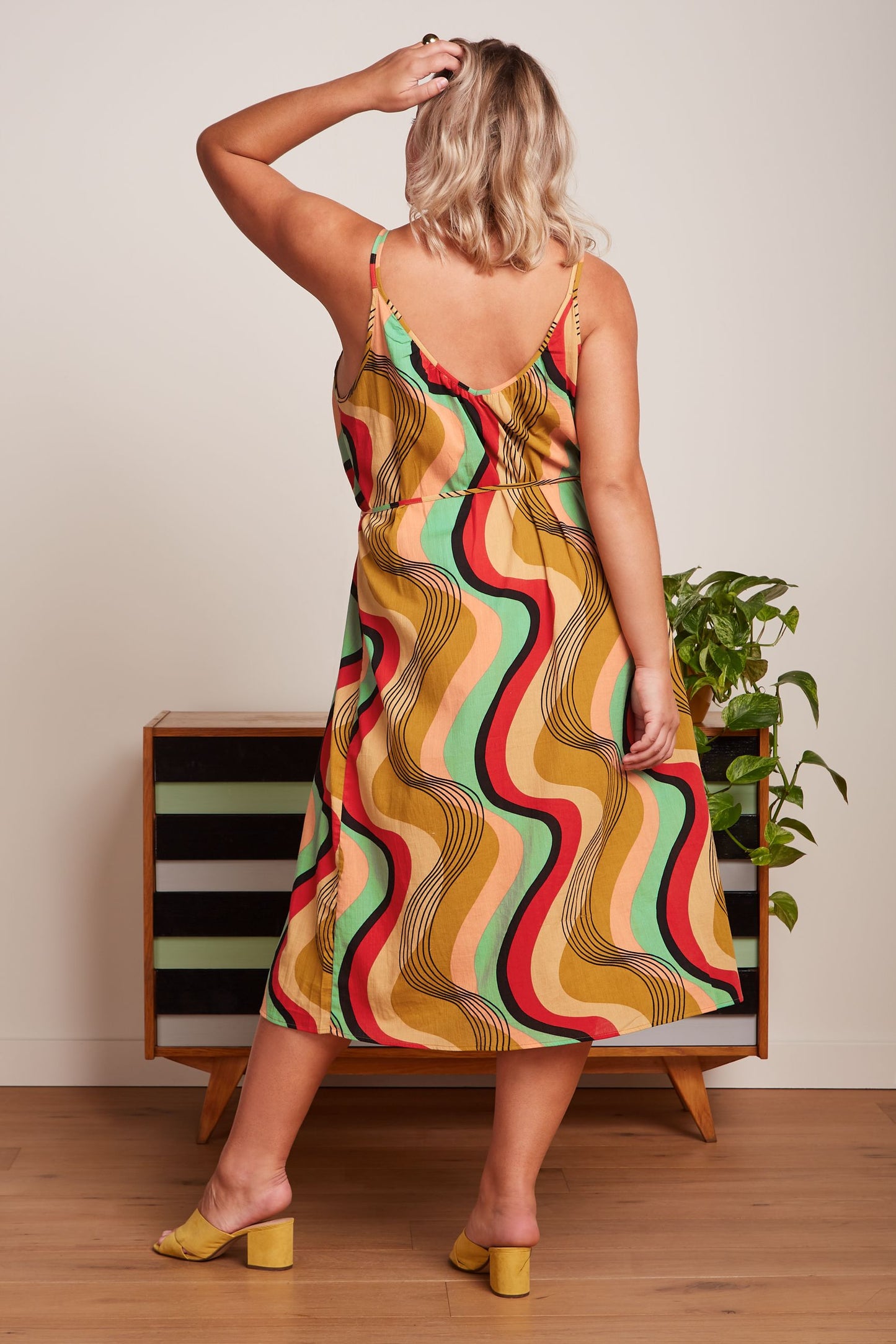 Lara Midi Dress - Falaise