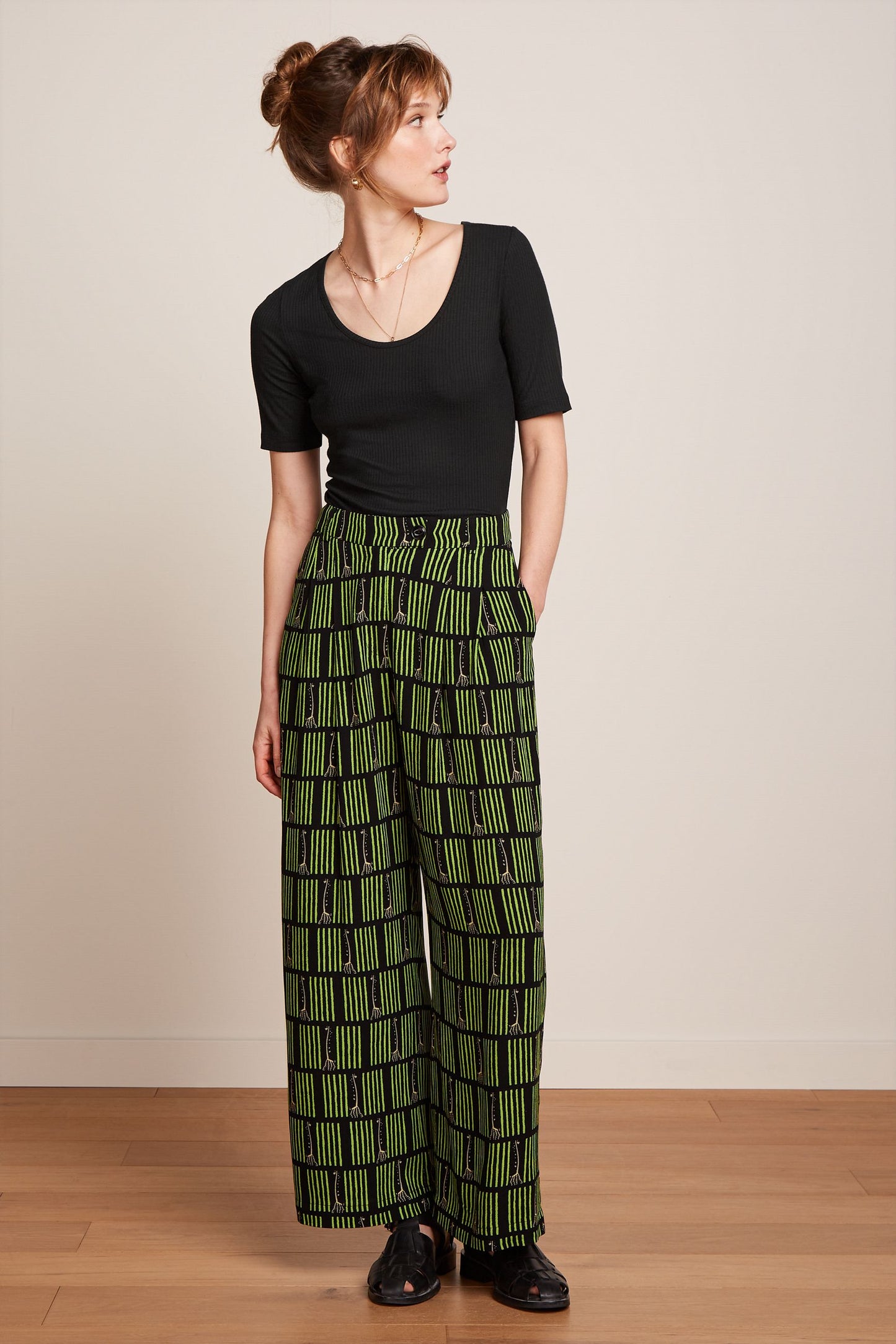Fintan Cropped Pants - Medina