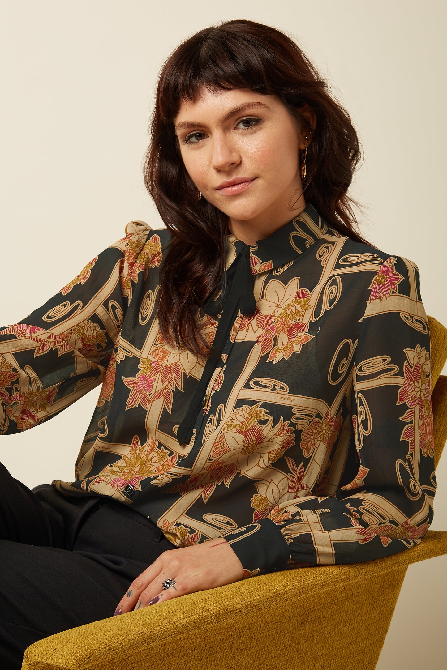 Maisie Blouse - Alba Black