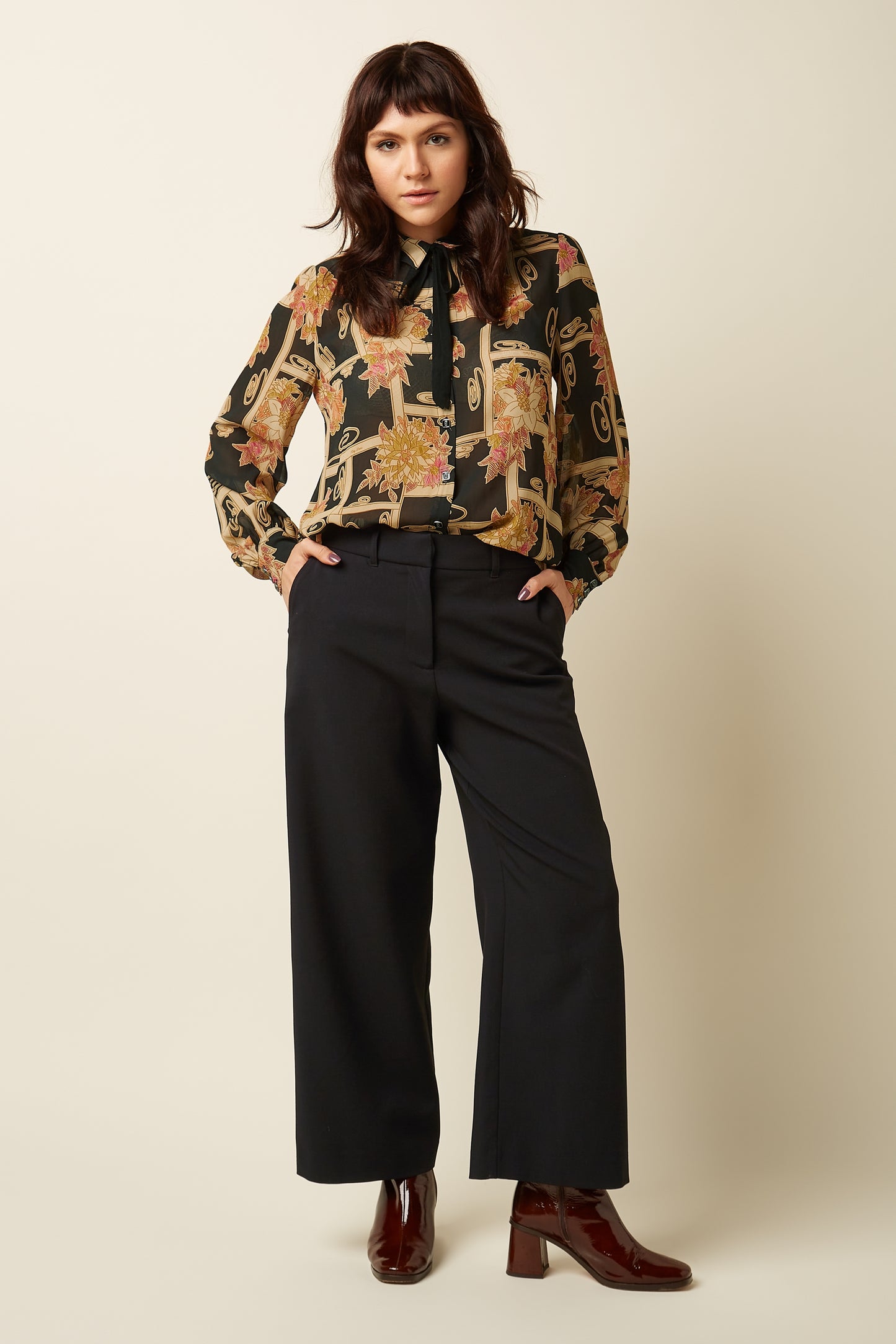 Maisie Blouse - Alba Black