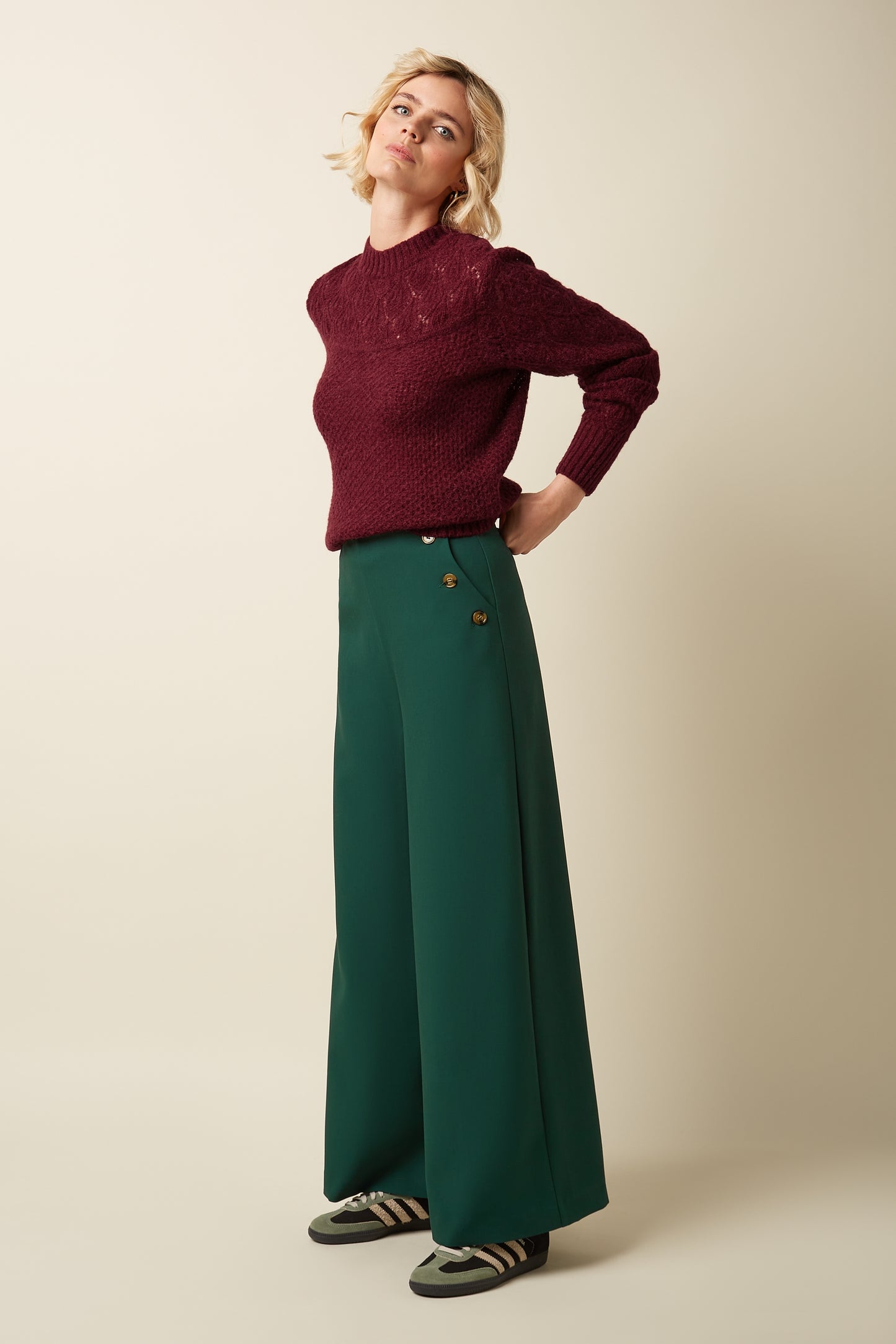 Pia Pants - Marple Pine Green