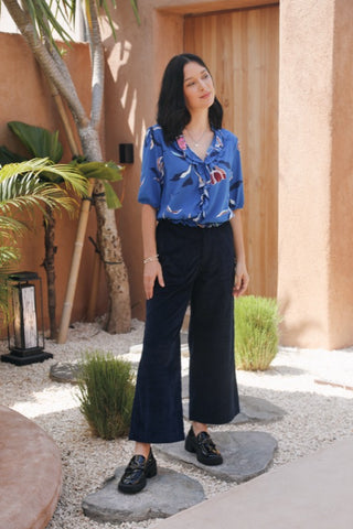 Louise 7/8 Pants - Deep Navy