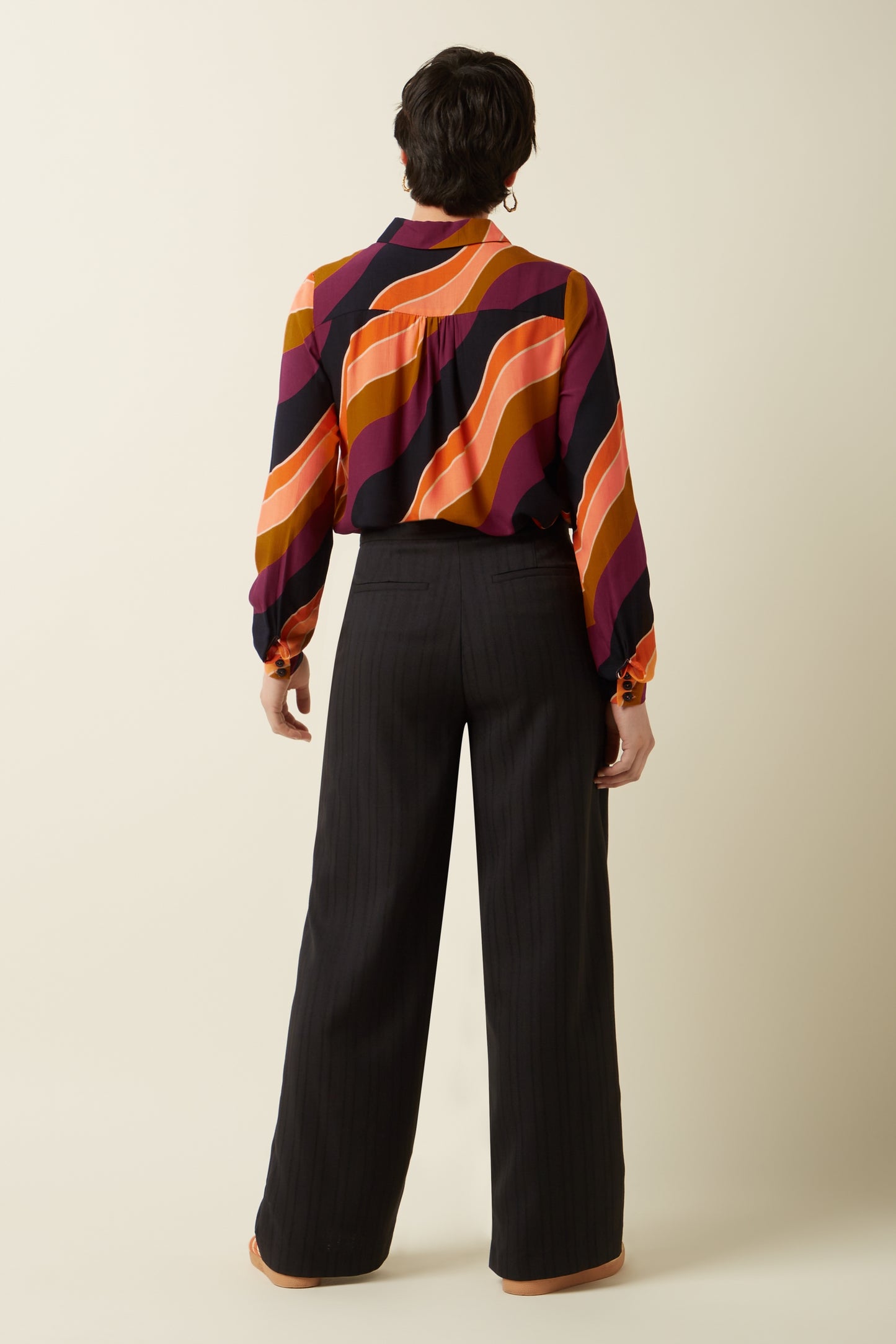 Maisie Blouse - Razzle Beaujolais Red