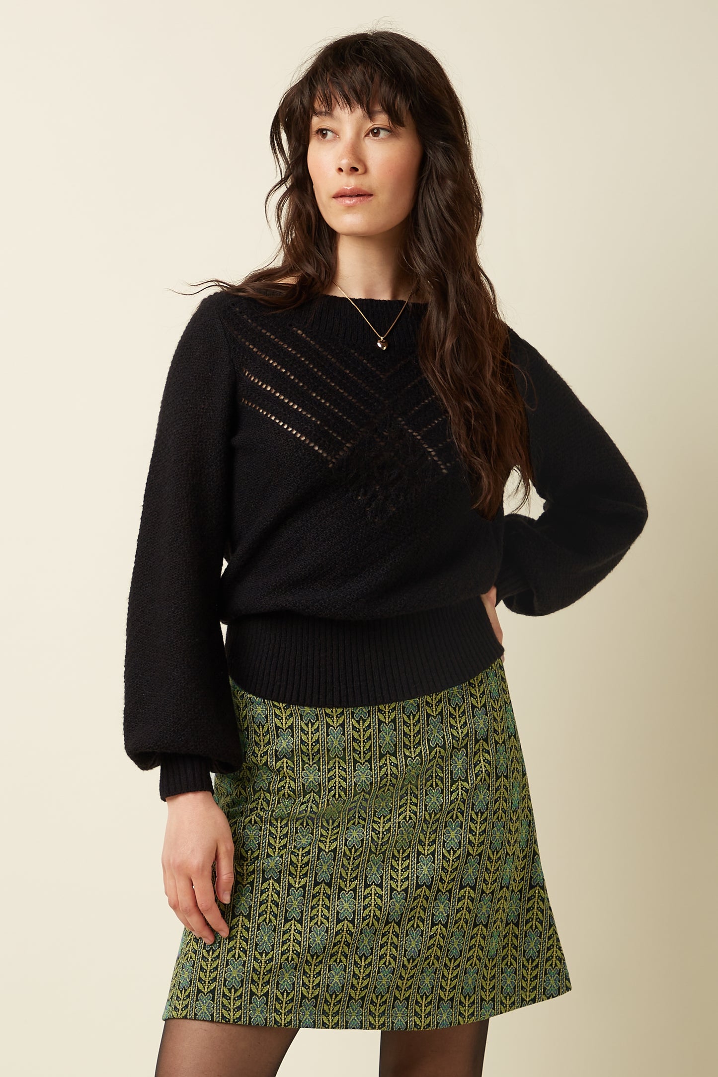 Border Skirt - Dumas Spruced Green