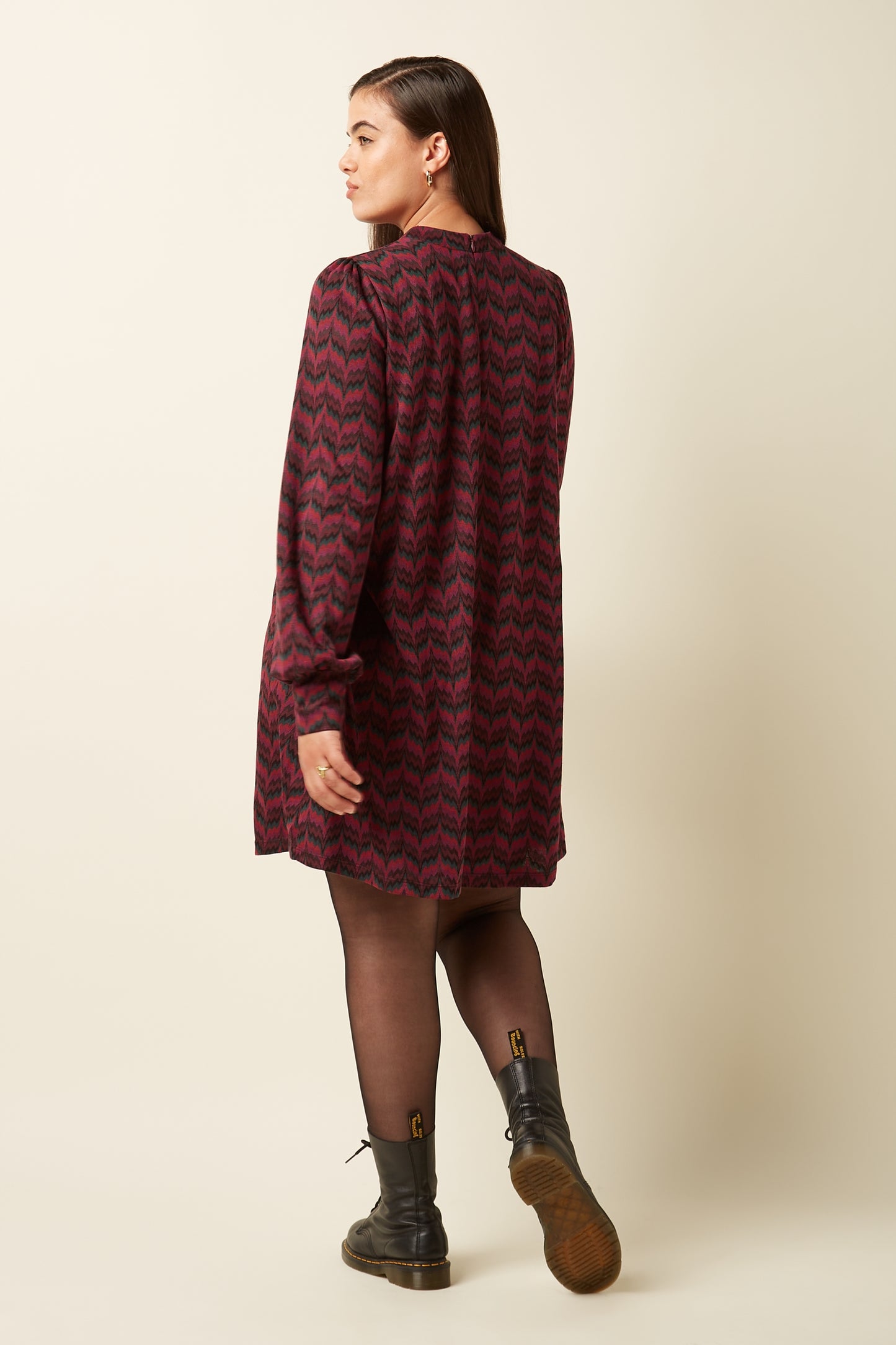 Sandy Dress - Estelle Zigzag
