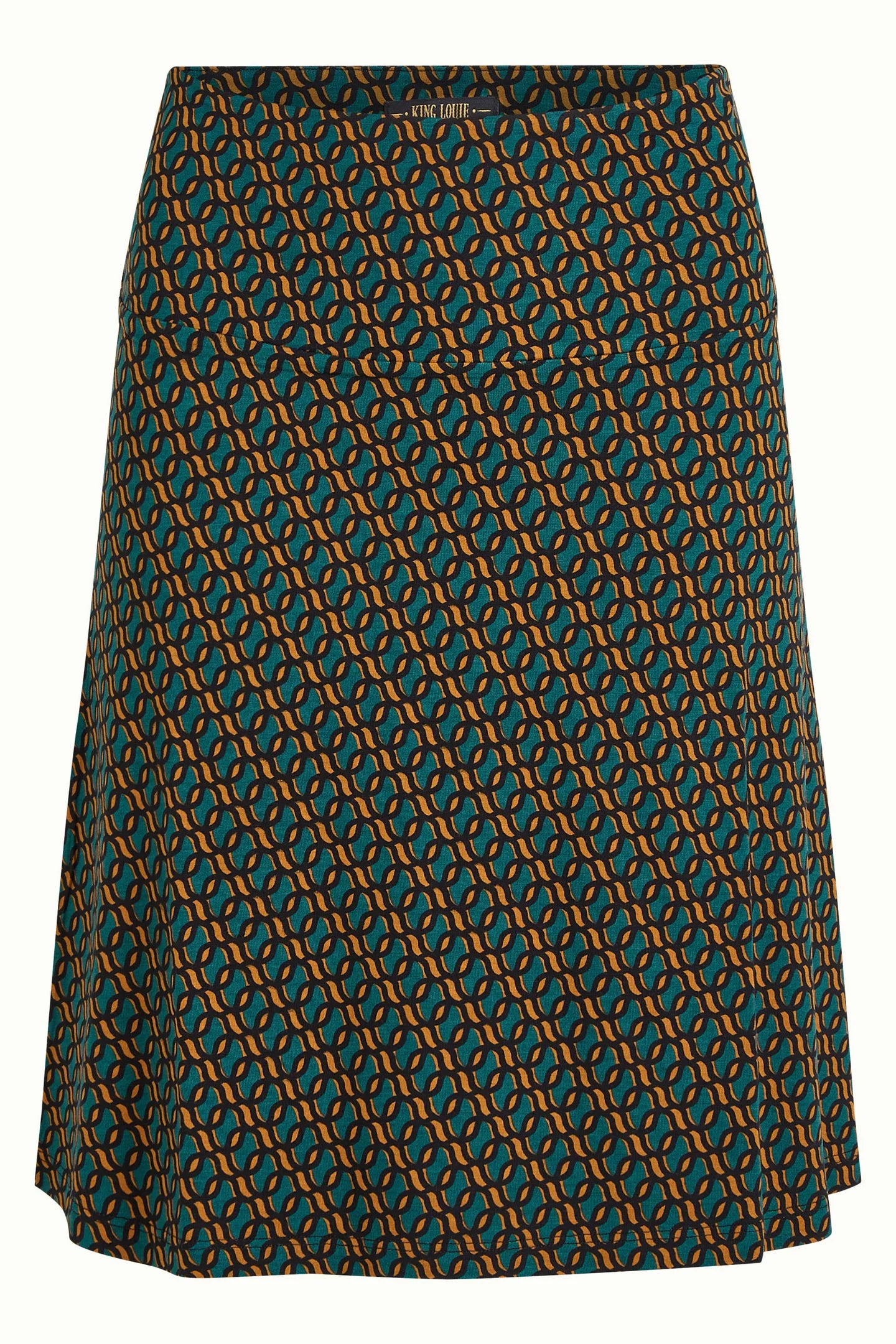 Border Skirt - Brisk