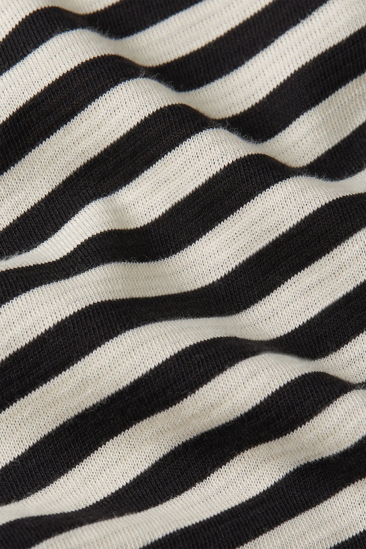 Boxy Top Chopito Stripe - Black