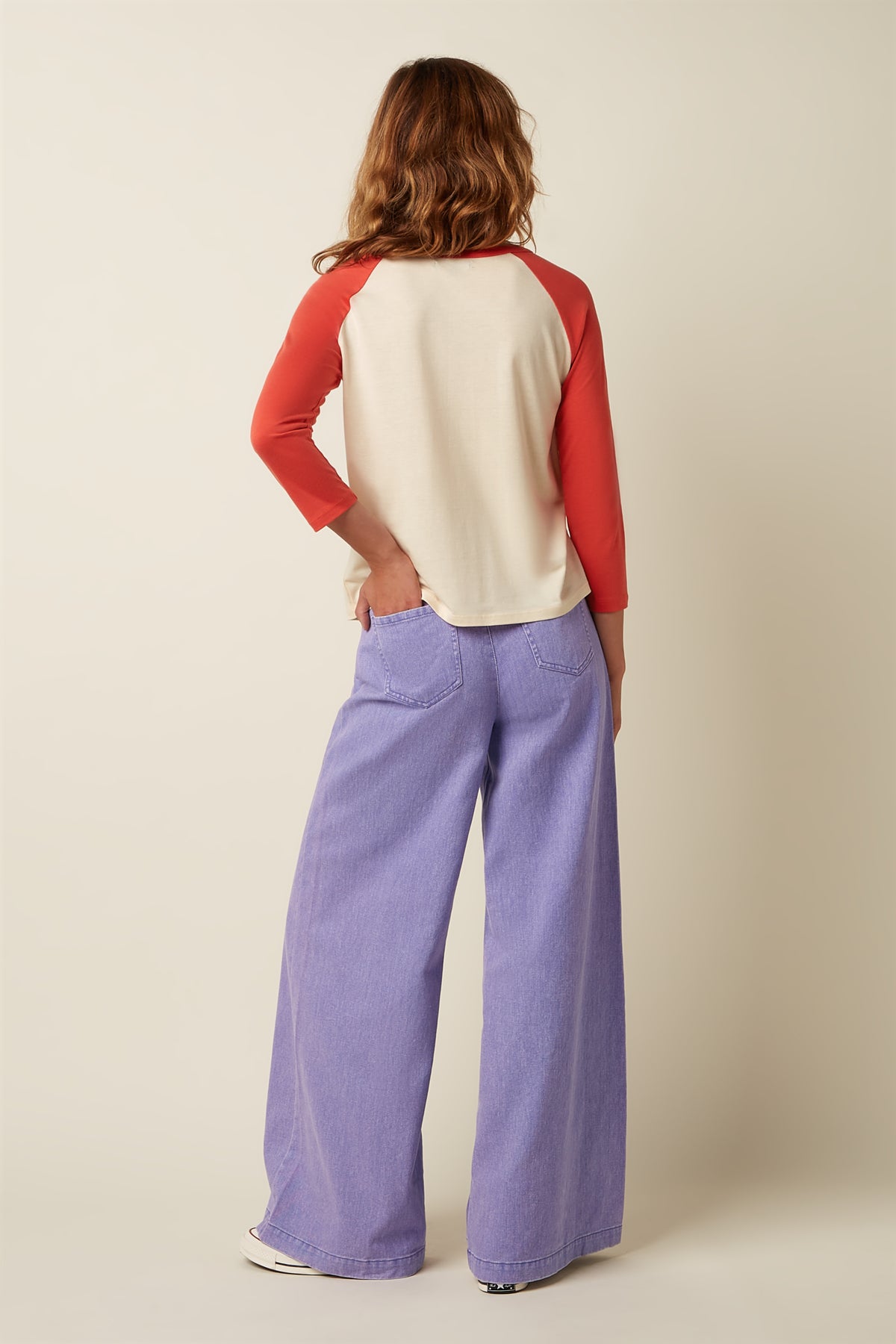Raglan Tee - Summer Fig