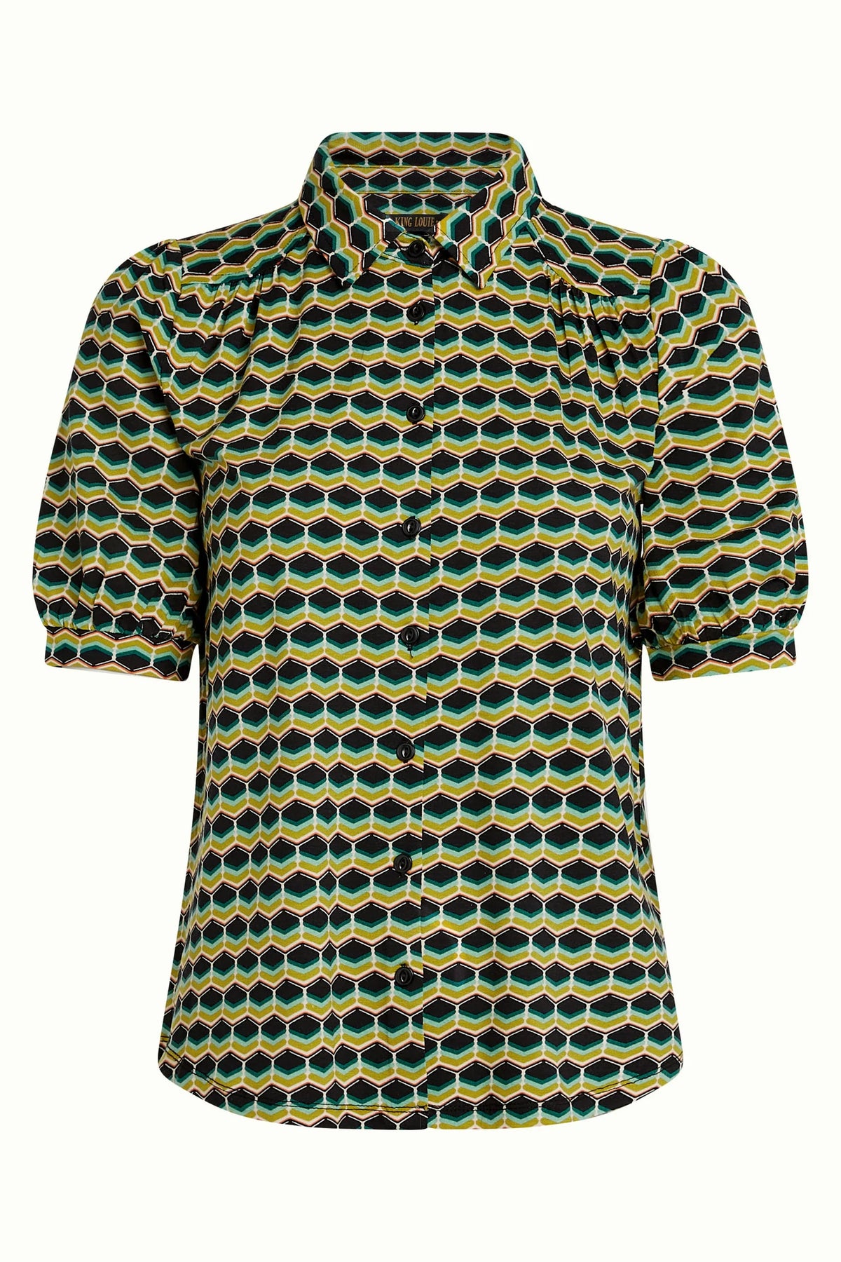 Carina Blouse Drift - Ponderosa Green