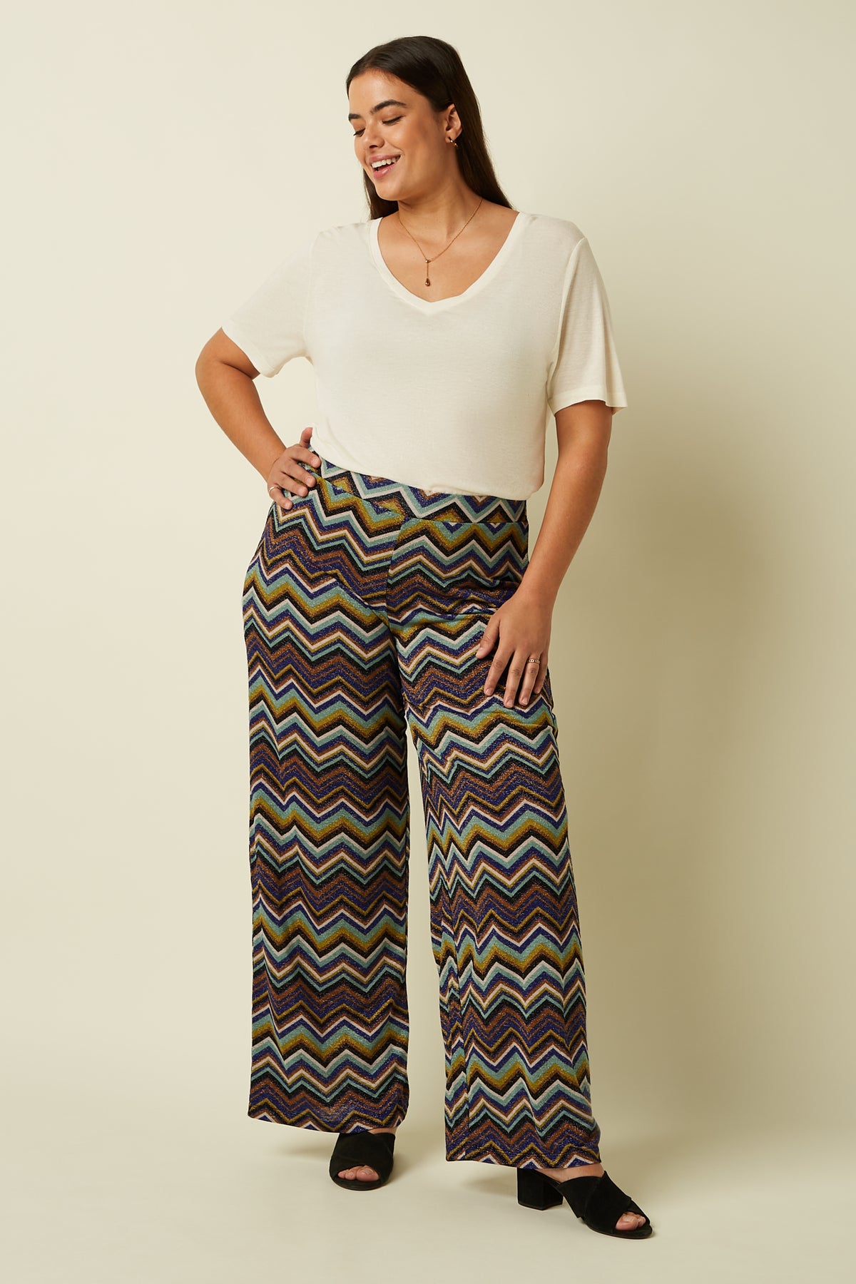 Sara Pants Shio - Strong Blue