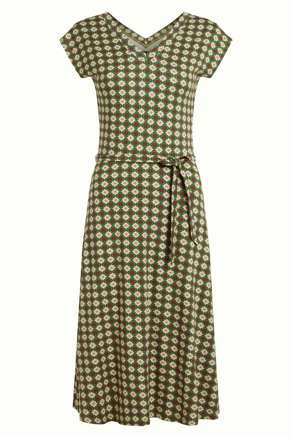 Double V Dress Jade - Ponderosa Green
