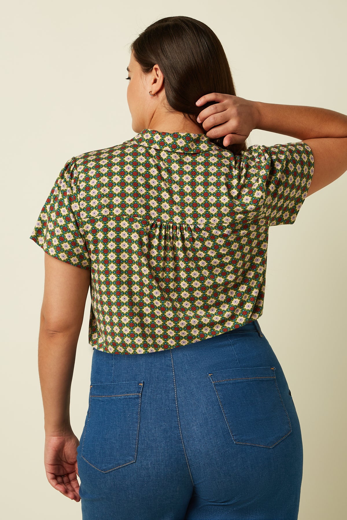 Tex Blouse Jade - Ponderosa Green