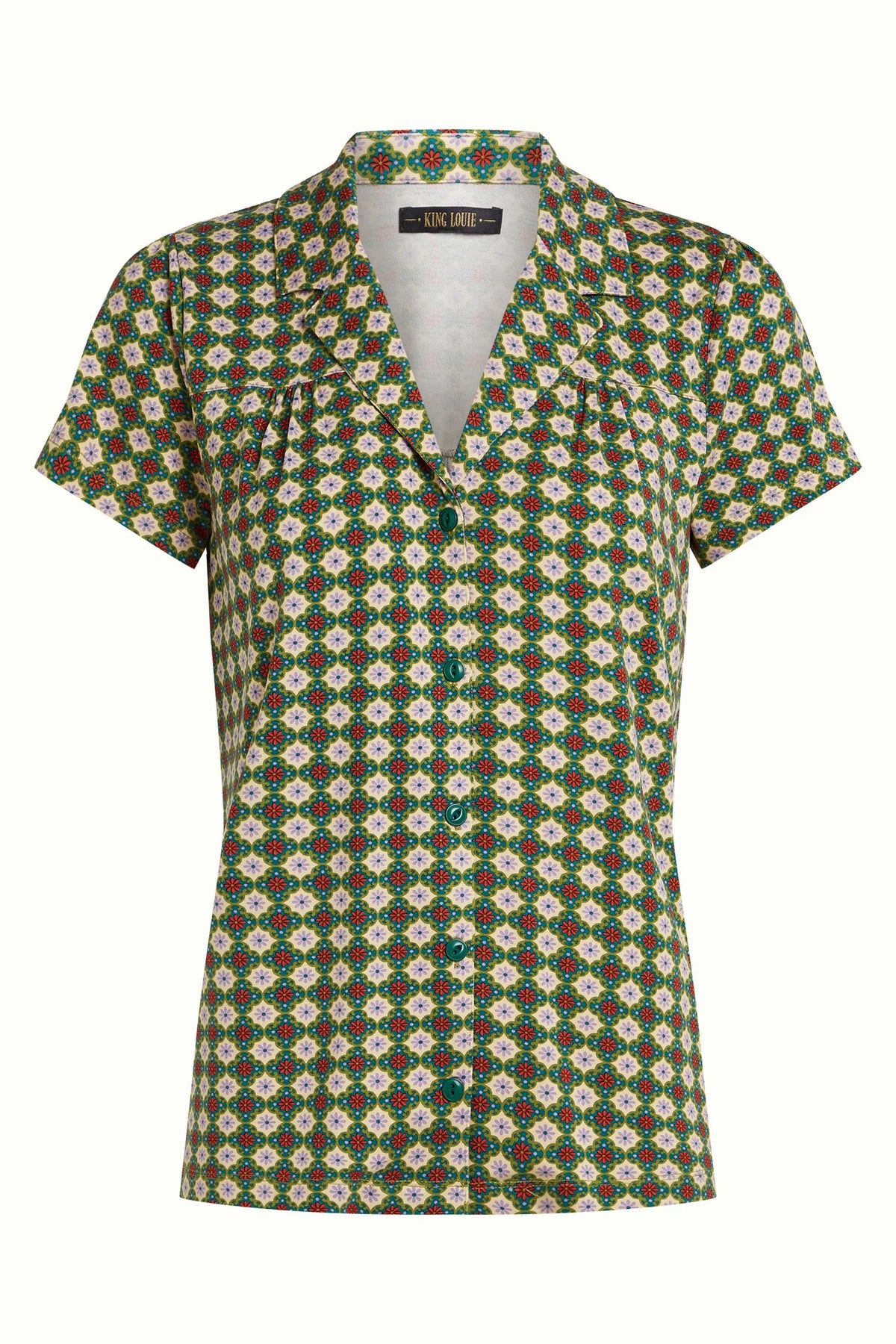 Tex Blouse Jade - Ponderosa Green