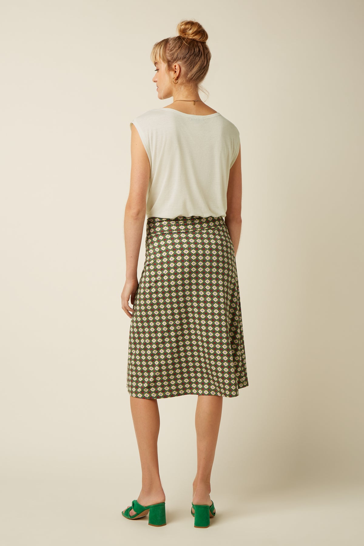 Border Juno Skirt Jade - Ponderosa Green
