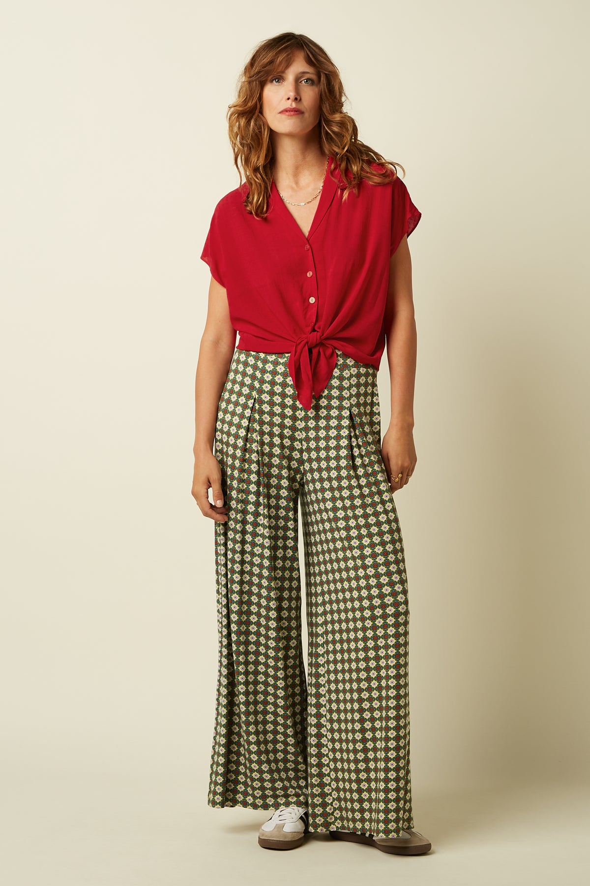 Antonia Pants Jade - Ponderosa Green