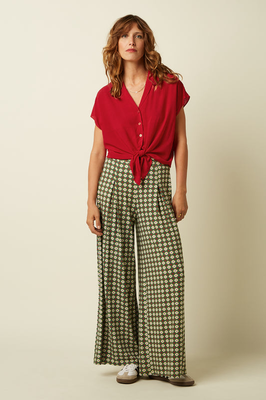 Antonia Pants Jade - Ponderosa Green