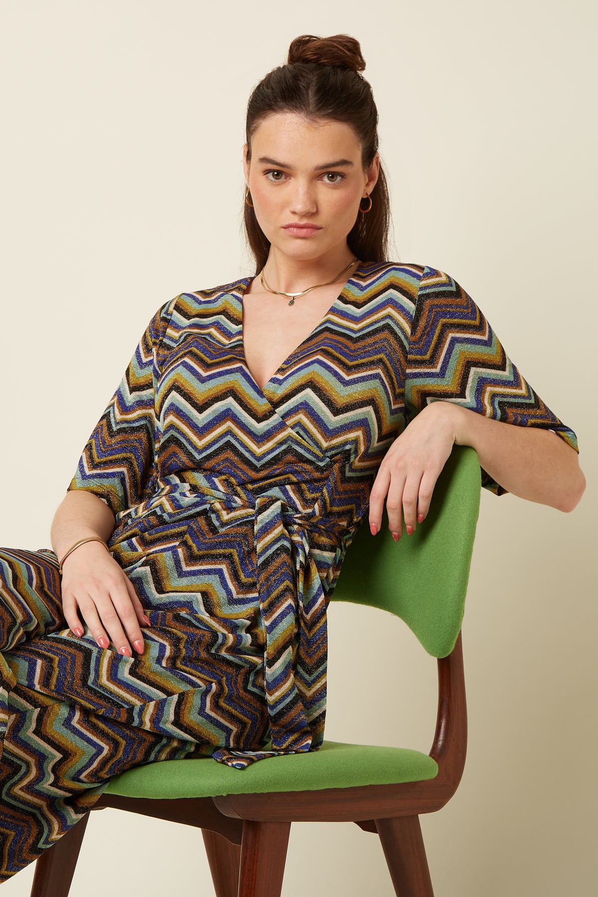 Zita Jumpsuit Shio - Strong Blue