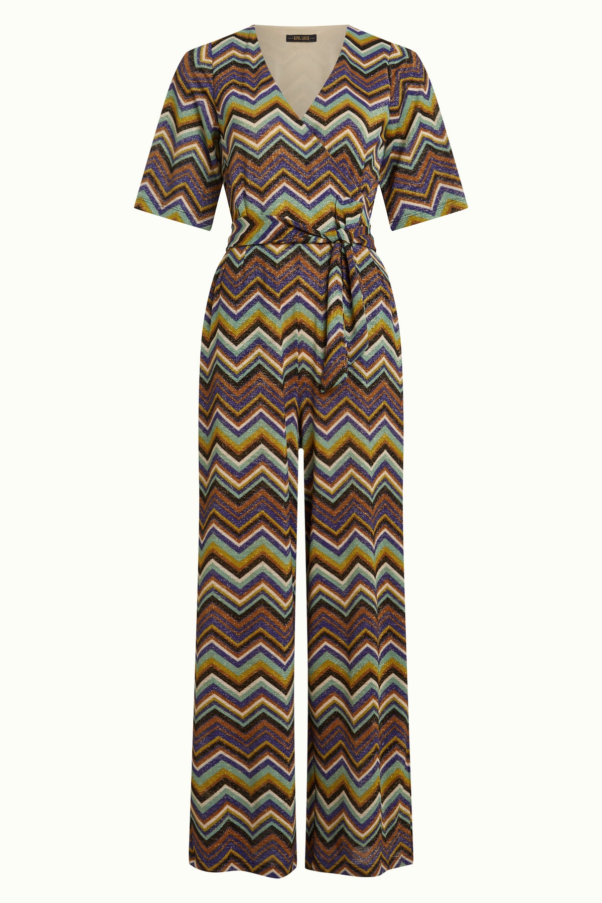 Zita Jumpsuit Shio - Strong Blue