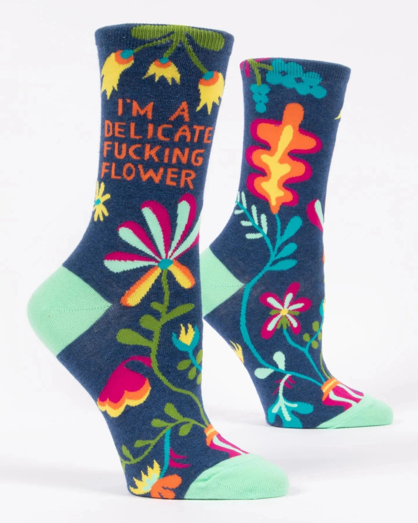 I'm A Delicate F*cking Flower - Womens Socks