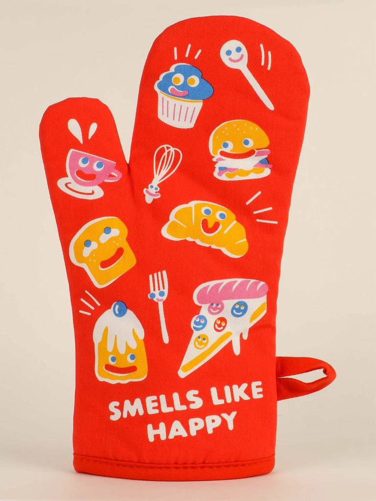 Smells Like Happy  - Oven Mitt