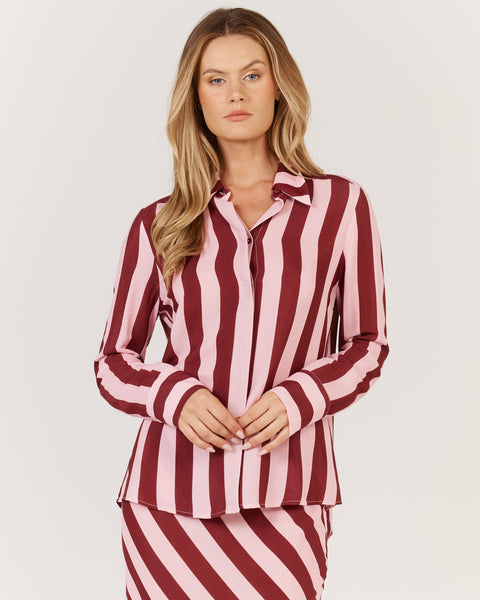 Madeira Shirt - Candy Stripe