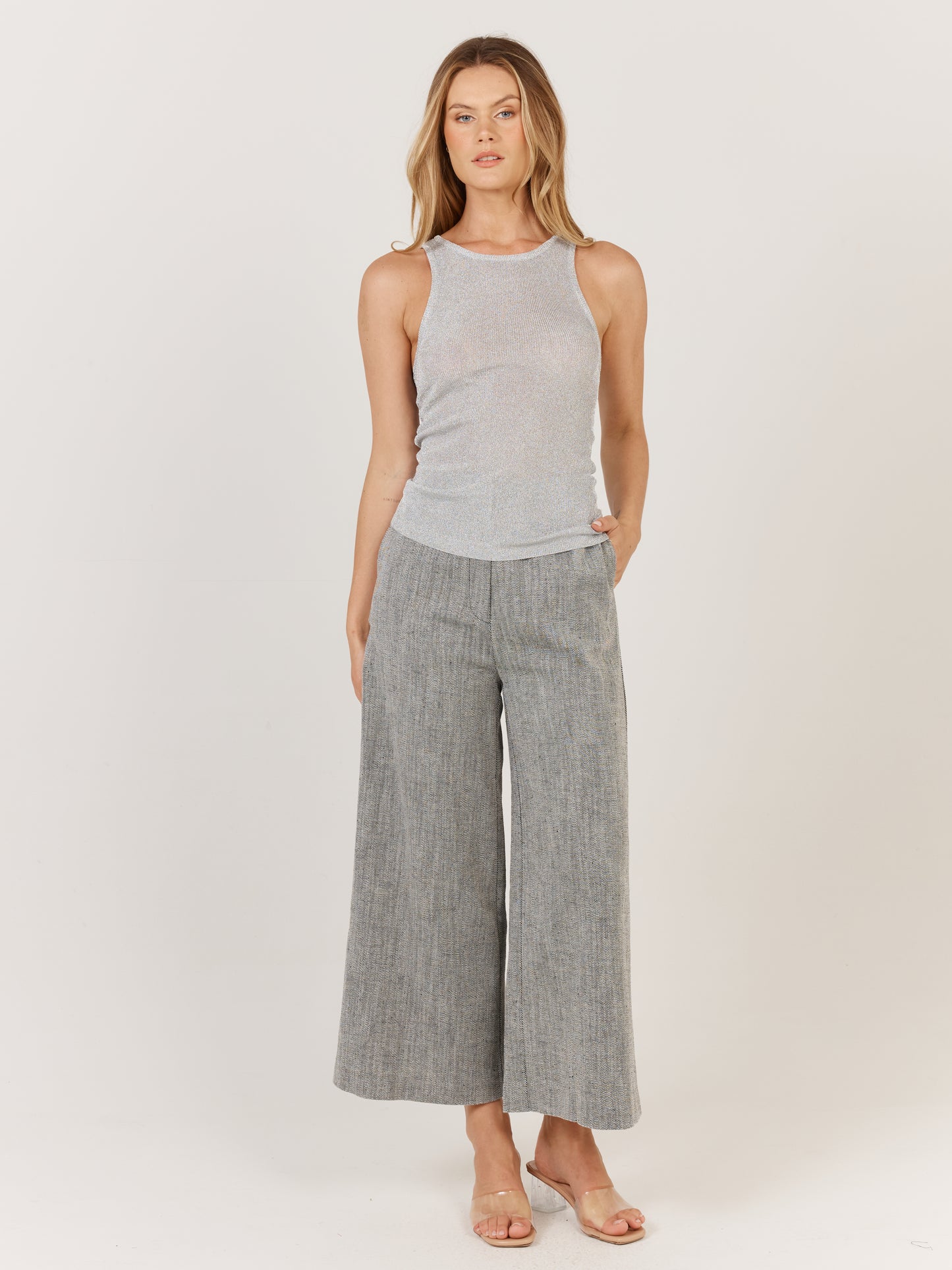 Corsica Tank - Silver