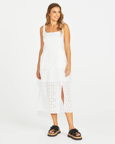 Kirby Midi Dress - Ivory