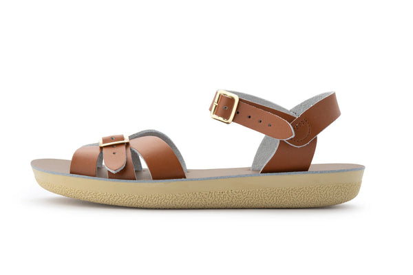 Saltwater Boardwalk Sandals - Tan