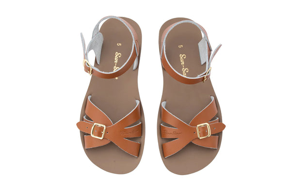 Saltwater Boardwalk Sandals - Tan