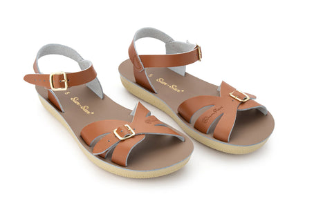 Saltwater Boardwalk Sandals - Tan