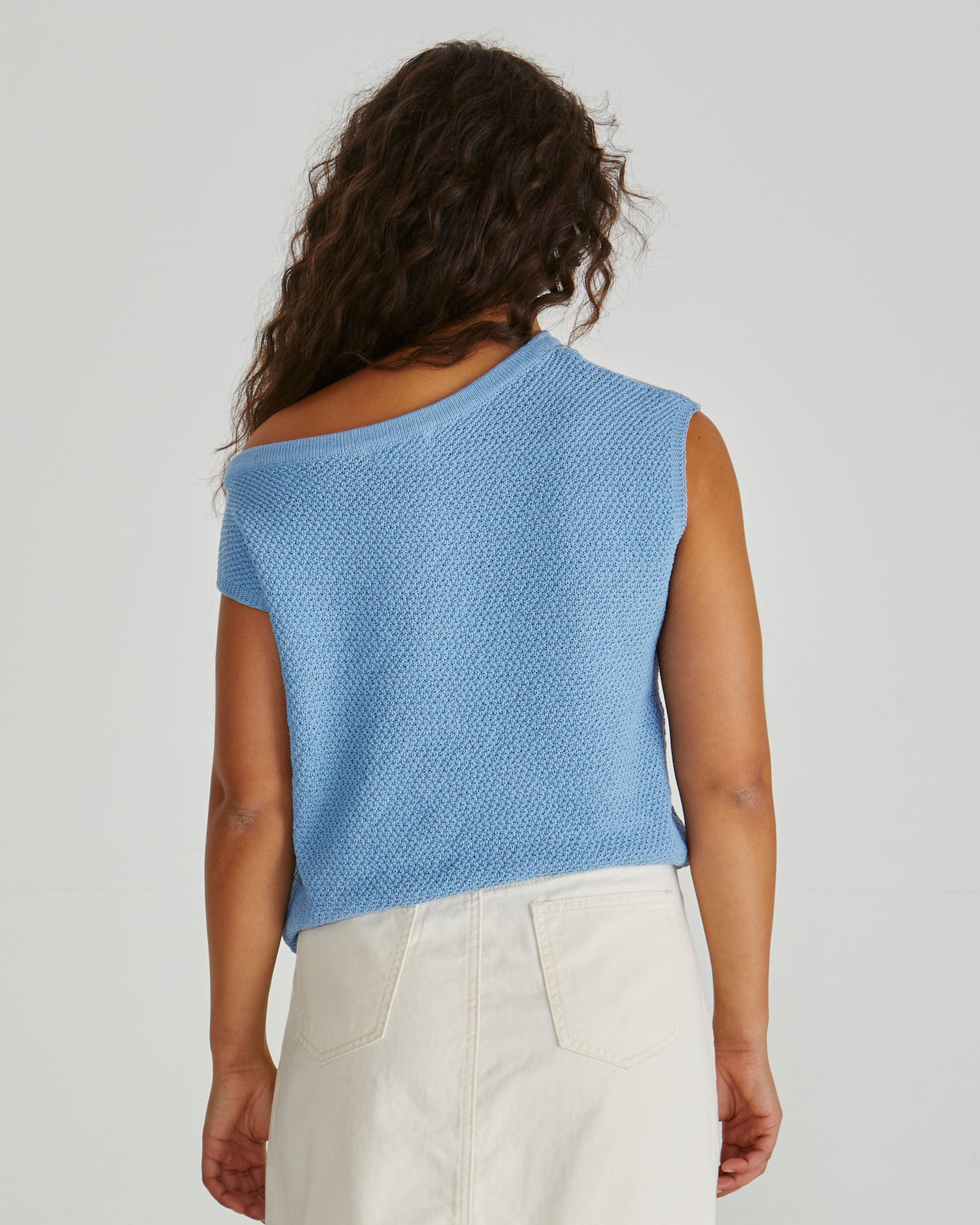 Jaci Knit Top - Blue