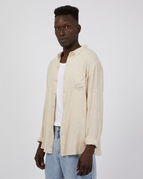Mason Linen Shirt - Natural